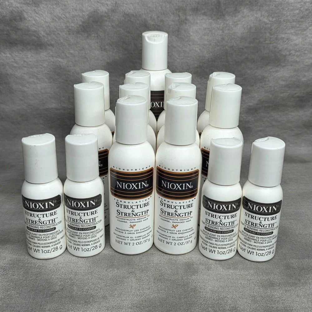 (X15) Nioxin Structure & Strength Triple Bonding Reconstructor - Various Volumes